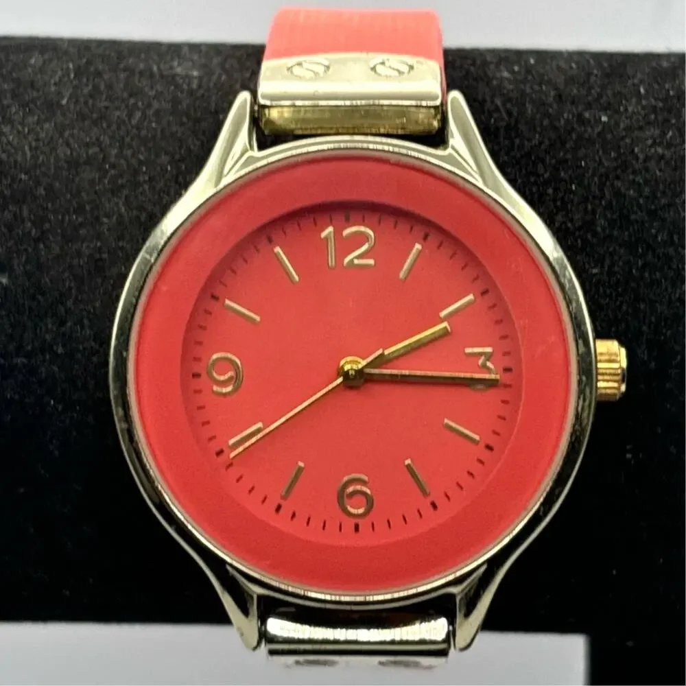Orange & Gold Watch